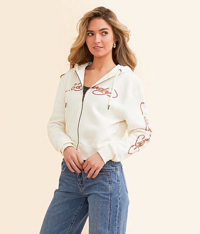 Ed Hardy Cropped Hoodie FULL_RIGHT_SIDE
