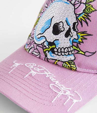 Ed Hardy Rhinestone Skull Baseball Hat MISC_DETAIL_2