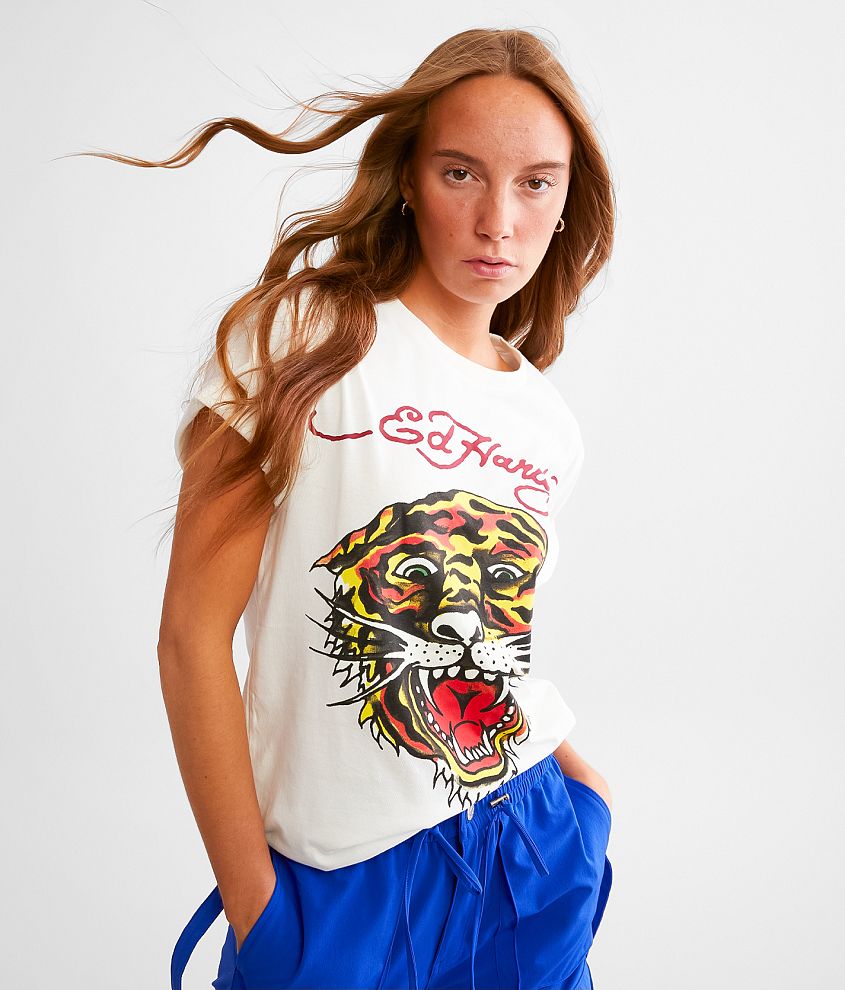 Ed Hardy Retro Tiger T-Shirt