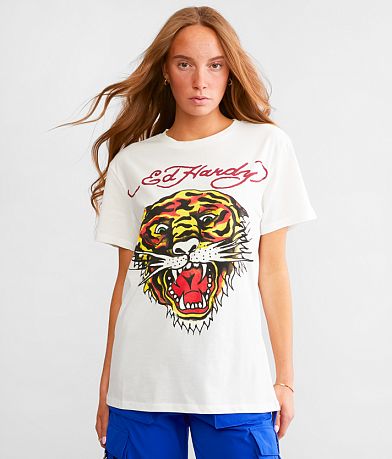 Ed Hardy Retro Tiger T-Shirt FULL_LEFT_SIDE