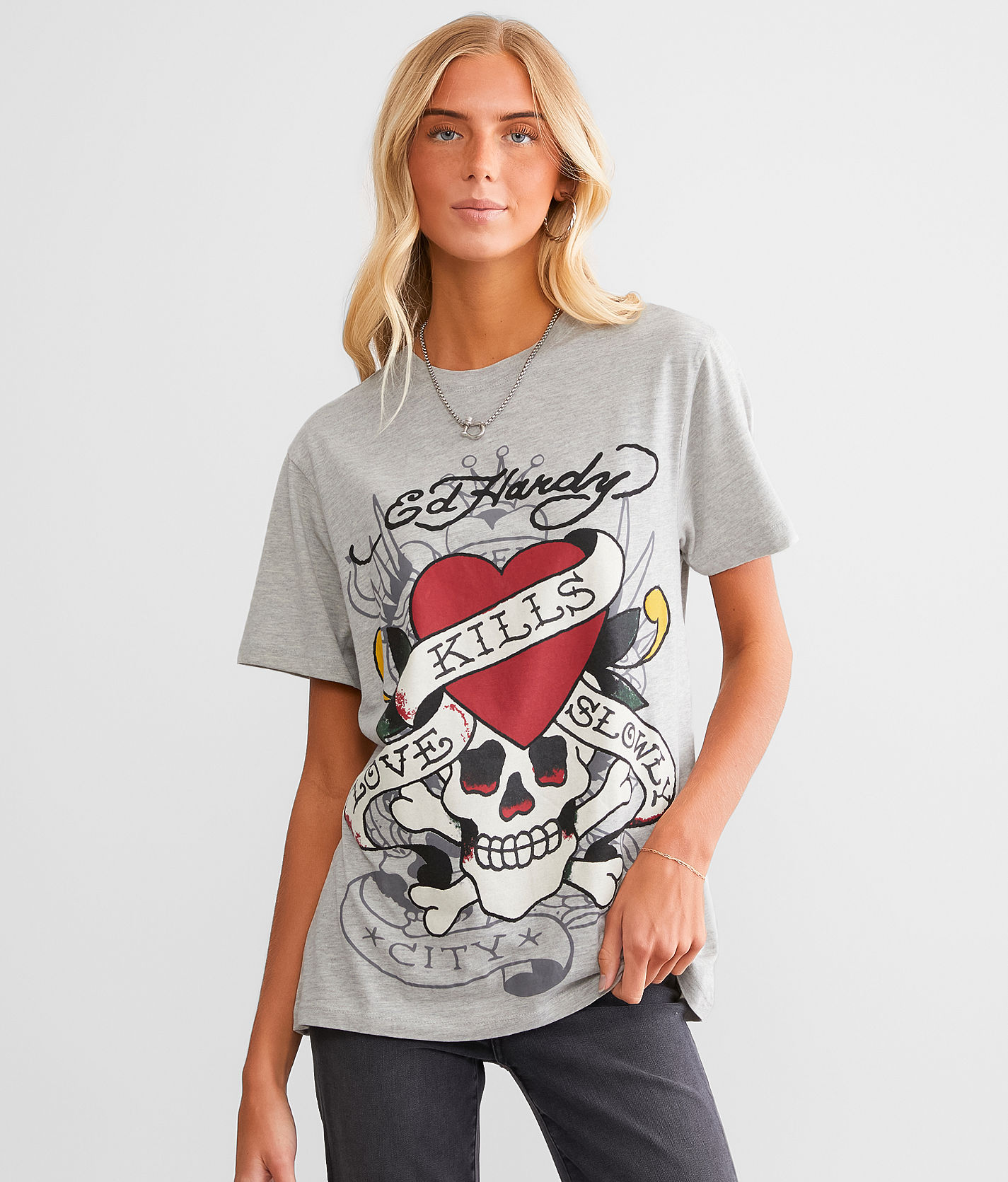 Skull t deals shirt womens