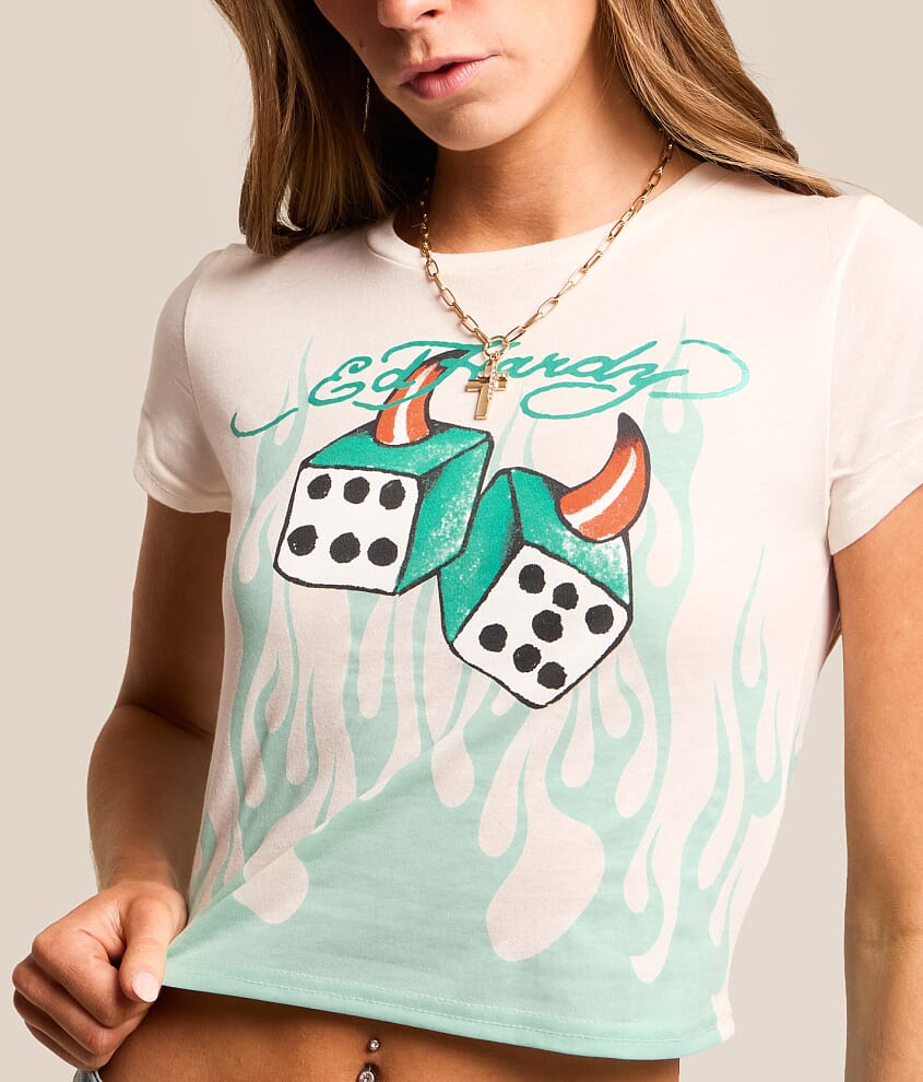 Deviled Dice Baby Cropped T-Shirt