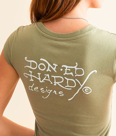 Ed Hardy Anchor Rose T-Shirt MISC_DETAIL_1