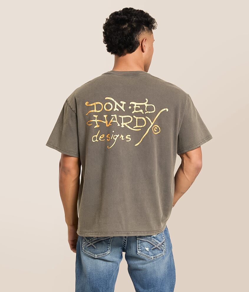 Panther Rose Rhinestone T-Shirt