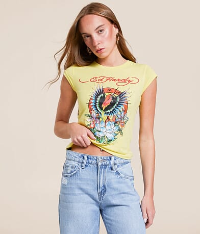 Ed Hardy Phoenix T-Shirt front view