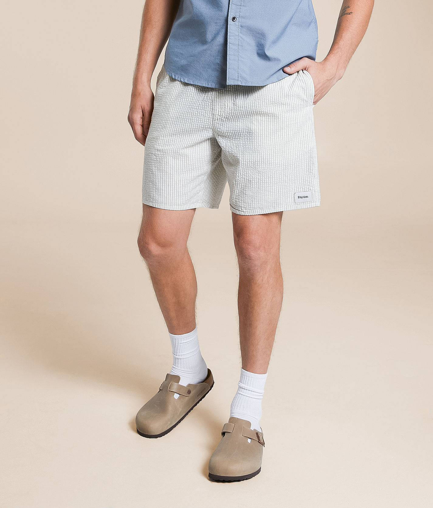 【日本入手困難】Striped chambray bermudas ブラジャー 33378666602-t2.jpg?ts=
