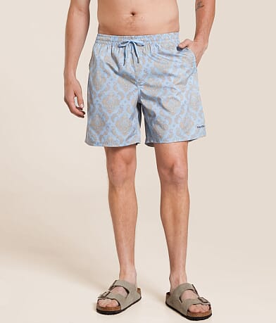 Rhythm Demask Beach Swim Trunks front view