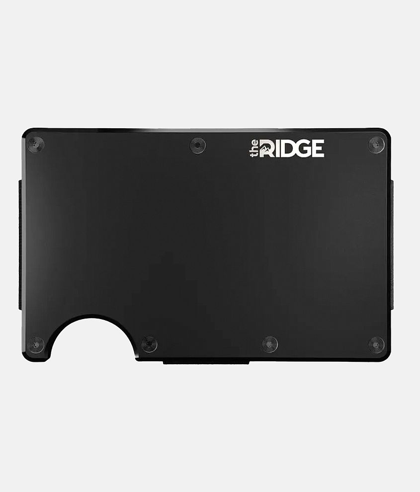 The Ridge Aluminum Wallet front view