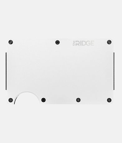The Ridge Aluminum Money Clip Wallet front view