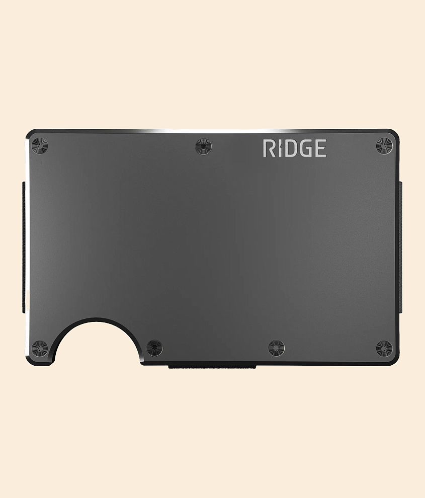 The Ridge Money Clip Wallet front view