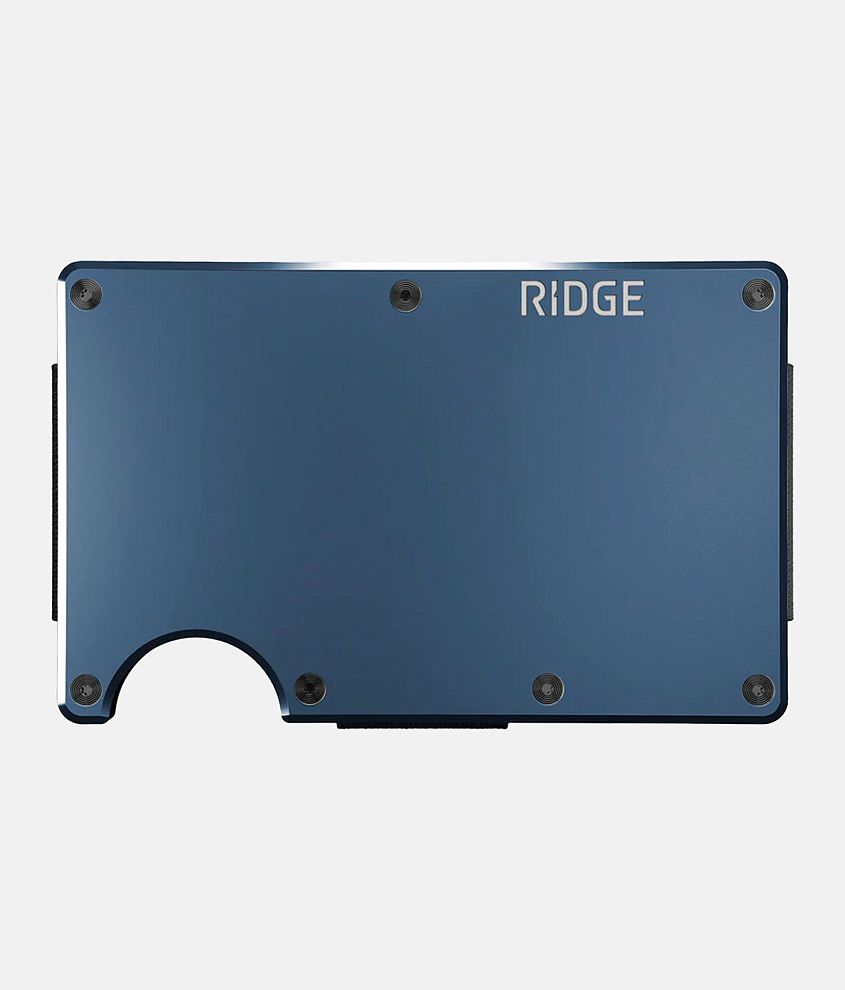 The Ridge Money Clip Wallet front view