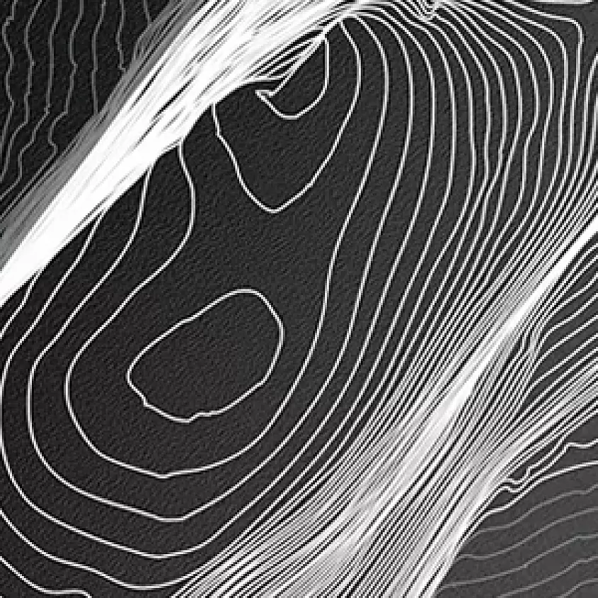 The Ridge Half Dome Topographic Wallet - Men's Bags & Wallets in ...