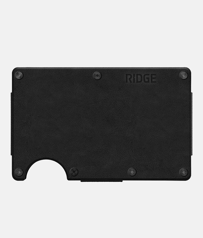 The Ridge Leather Wallet front view