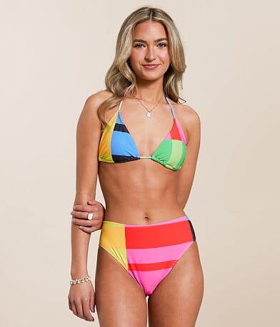 Rip Curl Las Dalias Swim Top front view