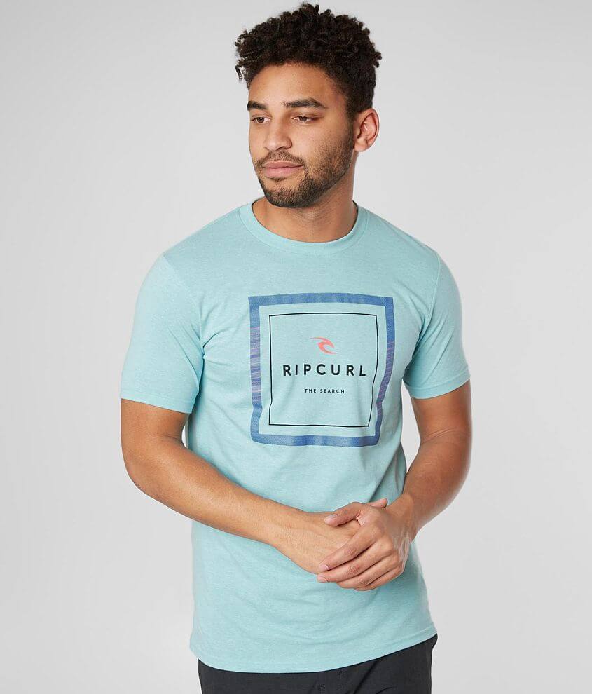 Rip Curl Responsive T-Shirt - Men's T-Shirts in Aqua Heather | Buckle