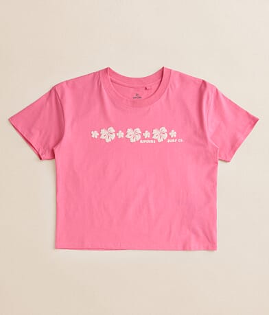 Rip Curl Girls - Neon Isles Cropped T-Shirt front view