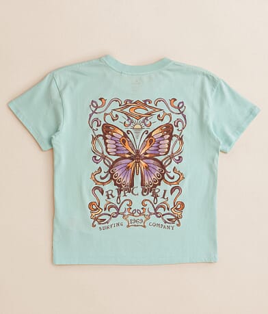 Rip Curl Girls - Butterfly Heritage T-Shirt back view