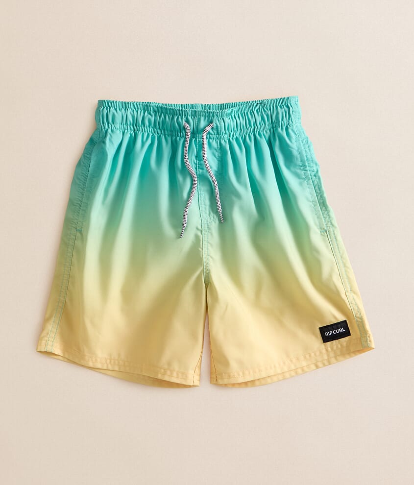 Boys - Offset Fade Volley Swim Trunks