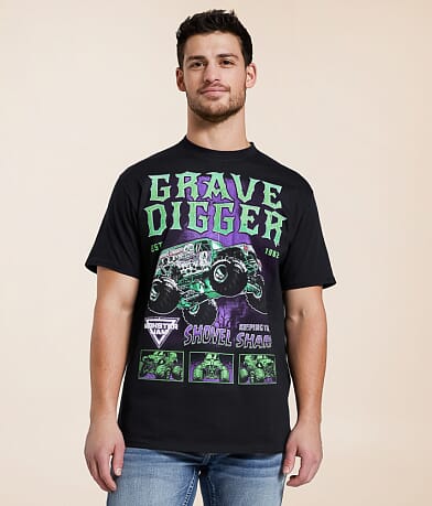 Ripple Junction® Grave Digger T-Shirt front view