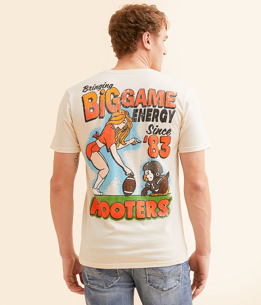 Ripple Junction&#174; Hooters&#174; Big Game Energy T-Shirt front view