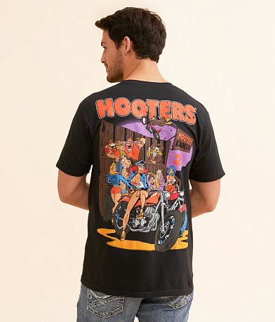Ripple Junction® Hooters® Bike Club T-Shirt front view