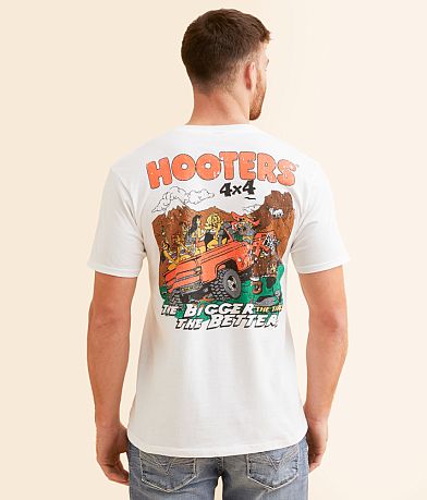 Ripple Junction® Hooters® 4X4 T-Shirt front view