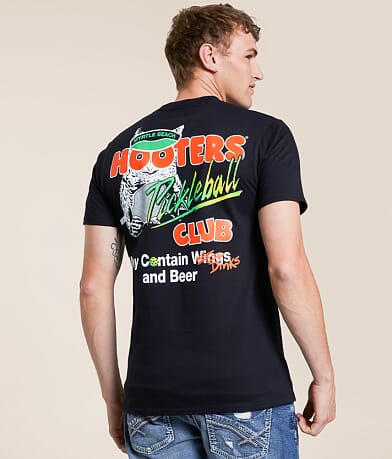 Ripple Junction® Hooters® Pickleball Club T-Shirt front view