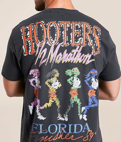 Ripple Junction&#174; Hooters&#174; Half Marathon T-Shirt BACK