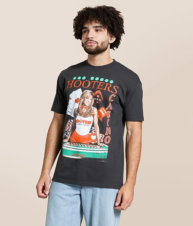 Ripple Junction® Hooters Vintage Las Vegas T-Shirt front view
