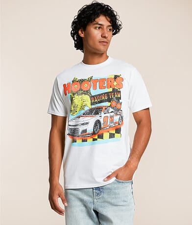 Ripple Junction® Hooters® Racing Team T-Shirt front view