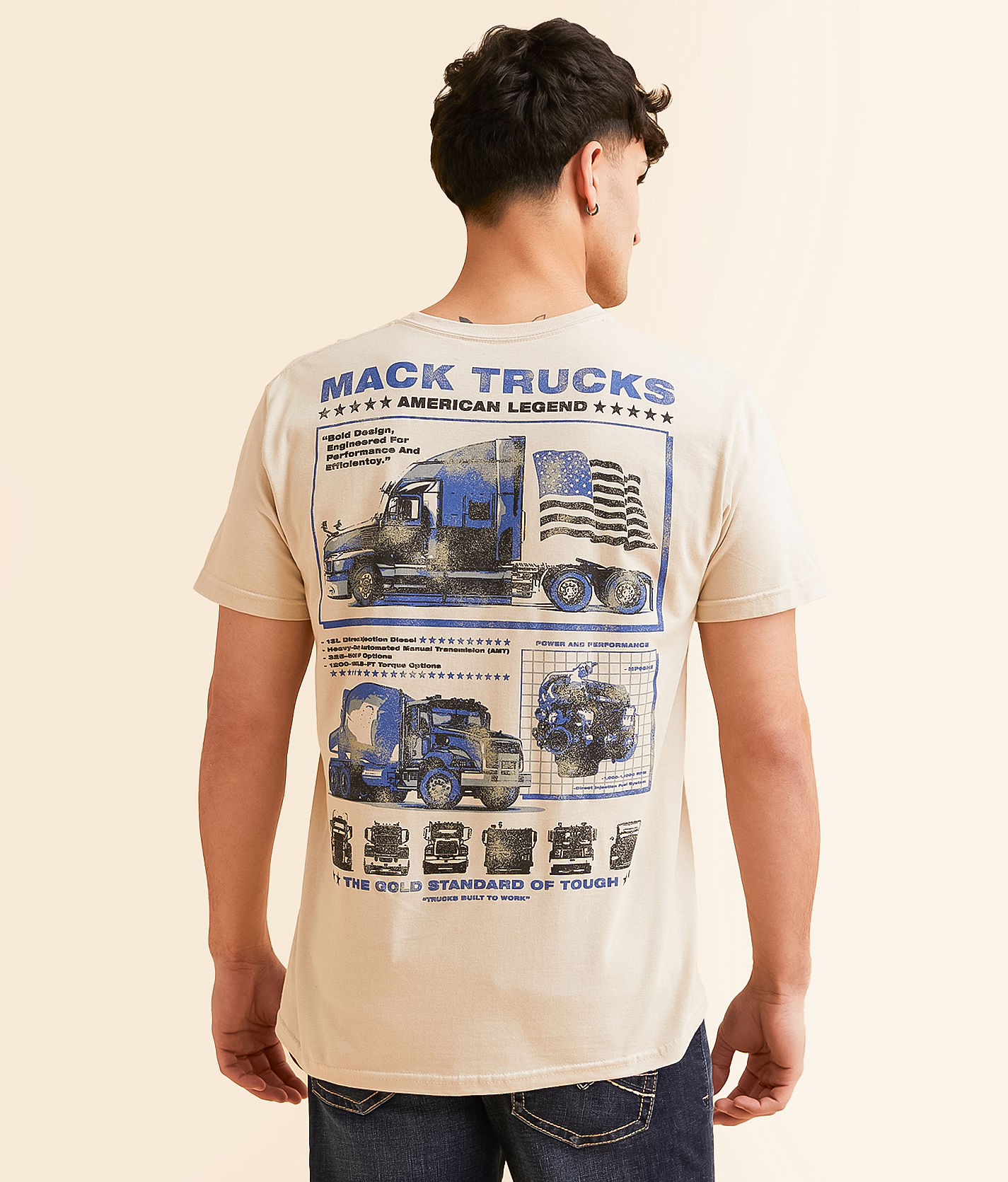Ripple Junction® Mack® Truck T-Shirt - Men