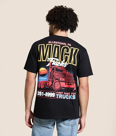 Ripple Junction® Allentown, PA Mack Trucks T-Shirt front view