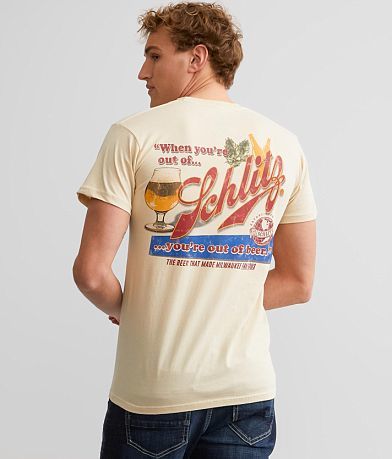 Ripple Junction® Schlitz® Beer T-Shirt front view