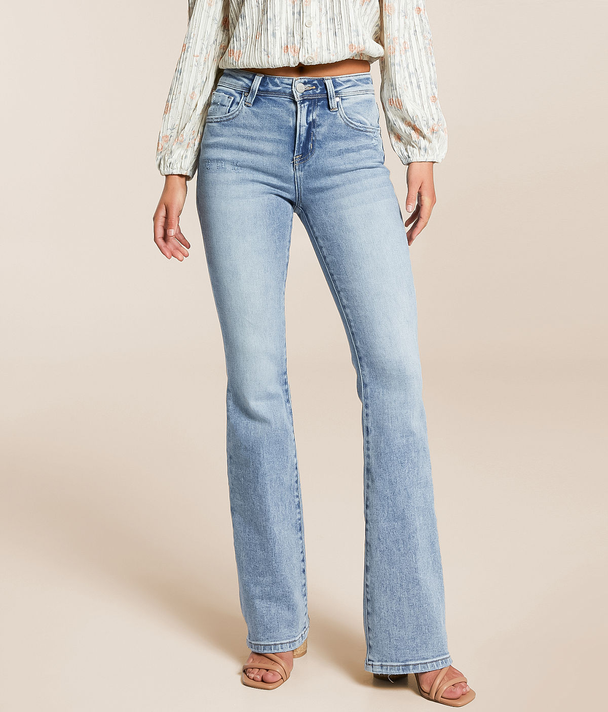 Risen High Rise Boot Stretch Jean — Light by Buckle
