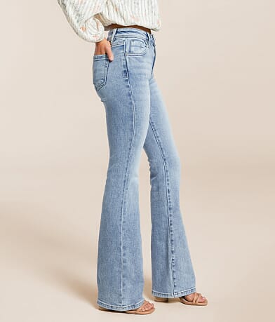 Risen High Rise Boot Stretch Jean full left side view