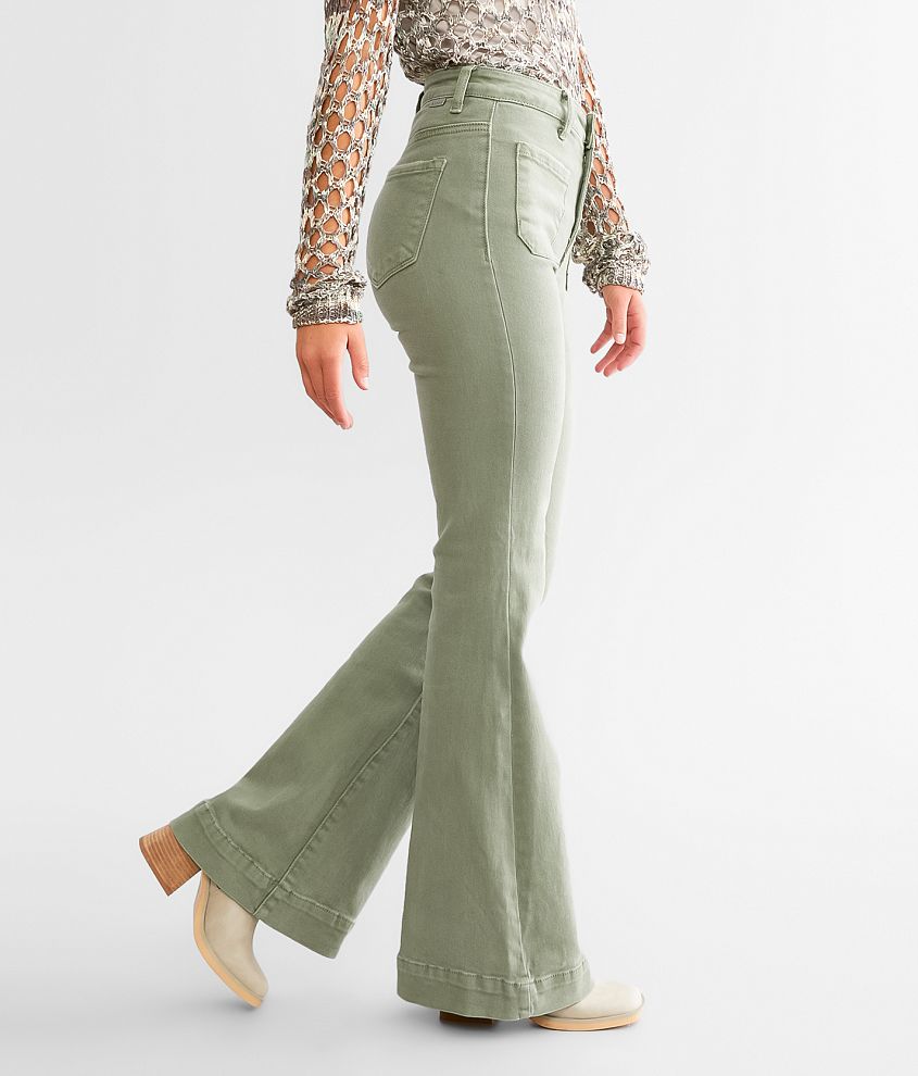 High Rise Flare Stretch Jean