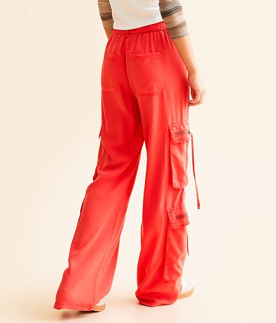 Risen High Rise Cargo Pant back view