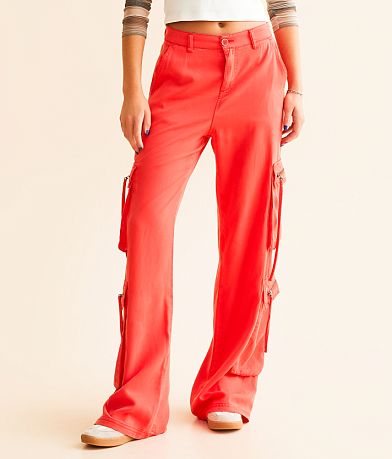 Risen High Rise Cargo Pant full left side view