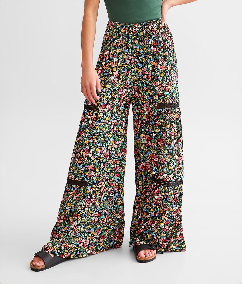 Daytrip Floral Beach Pant front view