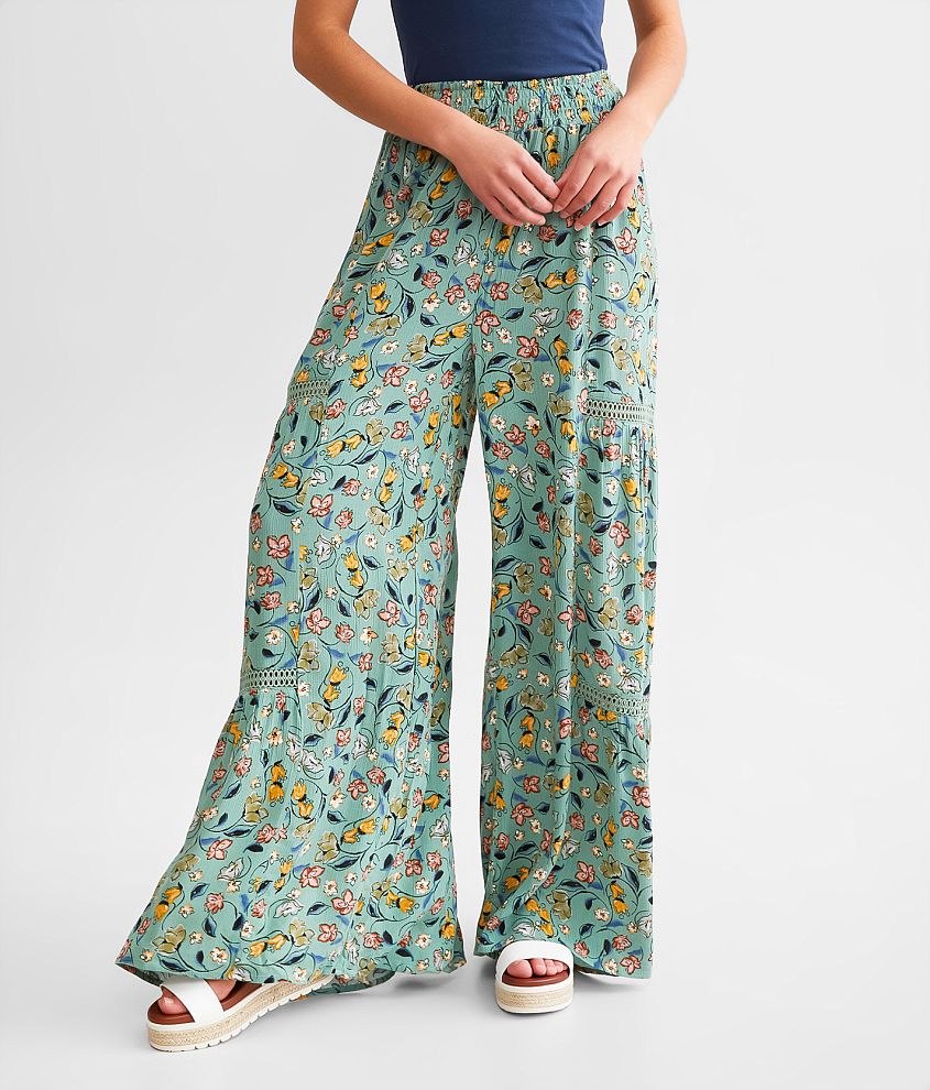 Daytrip Floral Beach Pant front view