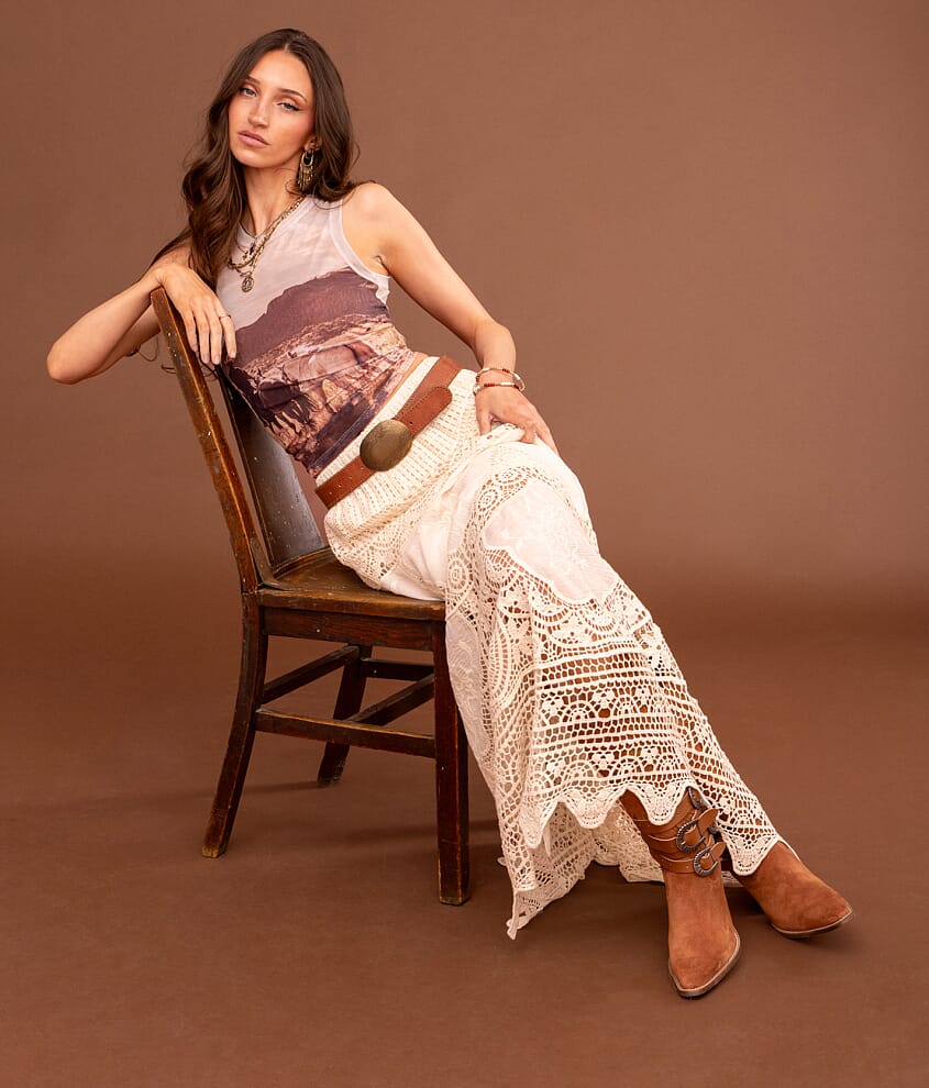 Crochet Midi Skirt