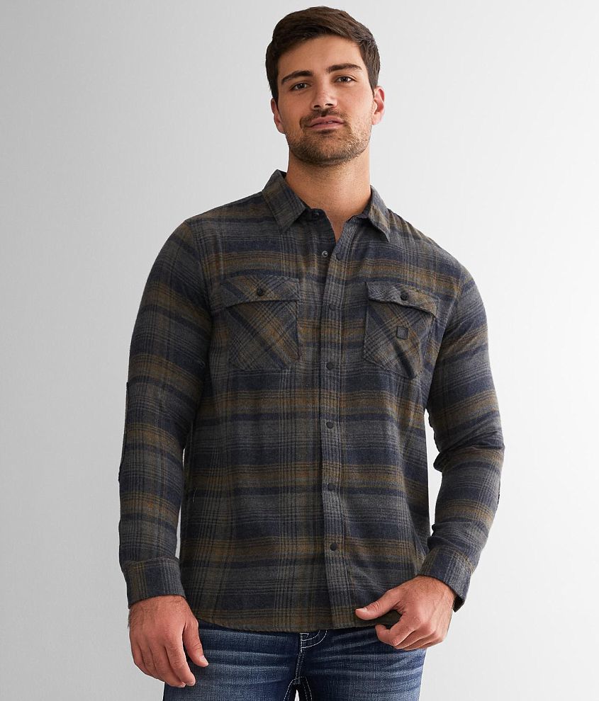 Roark Nordsman Flannel Shirt - Men's Shirts in Dark Navy | Buckle