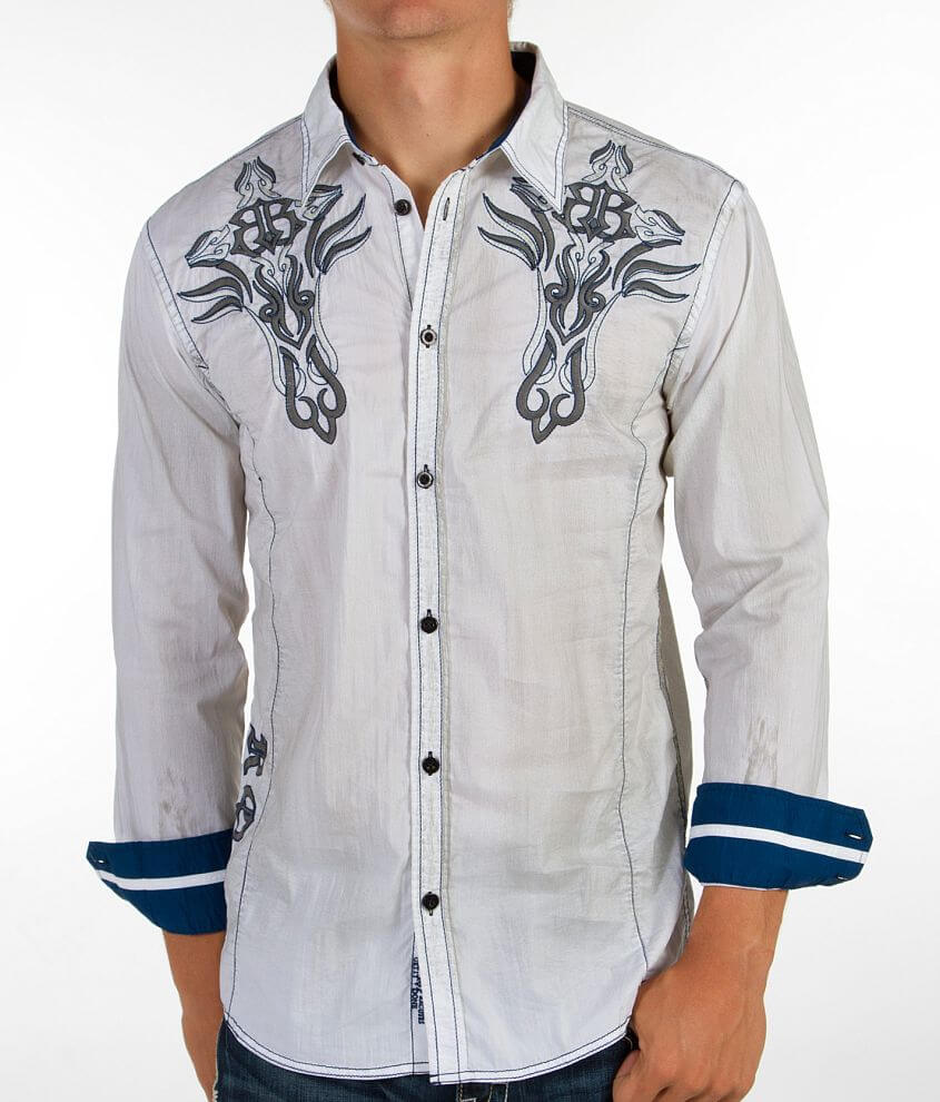 Roar Impression Shirt - Men's Shirts in White | Buckle