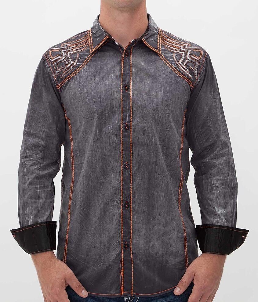 Roar Symmetry II Shirt - Men's Shirts in Charcoal | Buckle