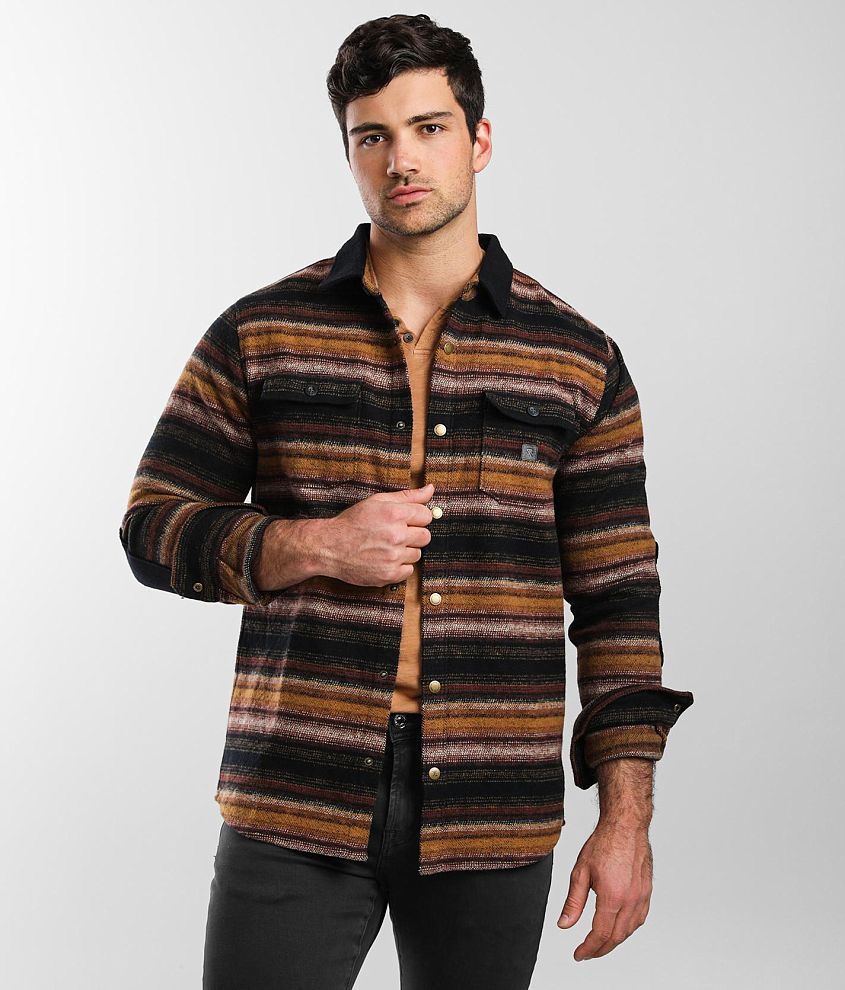 Roark Nordsman Flannel Shirt - Men's Shirts in Brown | Buckle