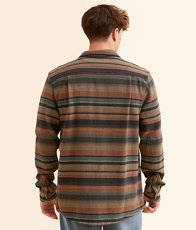 Roark Nordsman Striped Flannel Shirt BACK