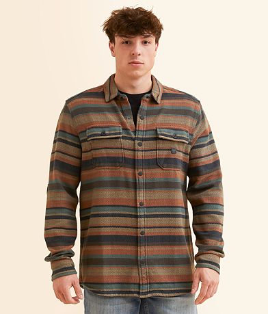 Roark Nordsman Striped Flannel Shirt FULL_RIGHT_SIDE