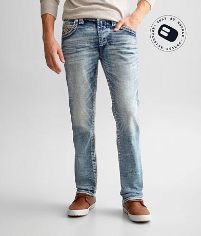 Rock Revival Elio Straight Stretch Jean front view