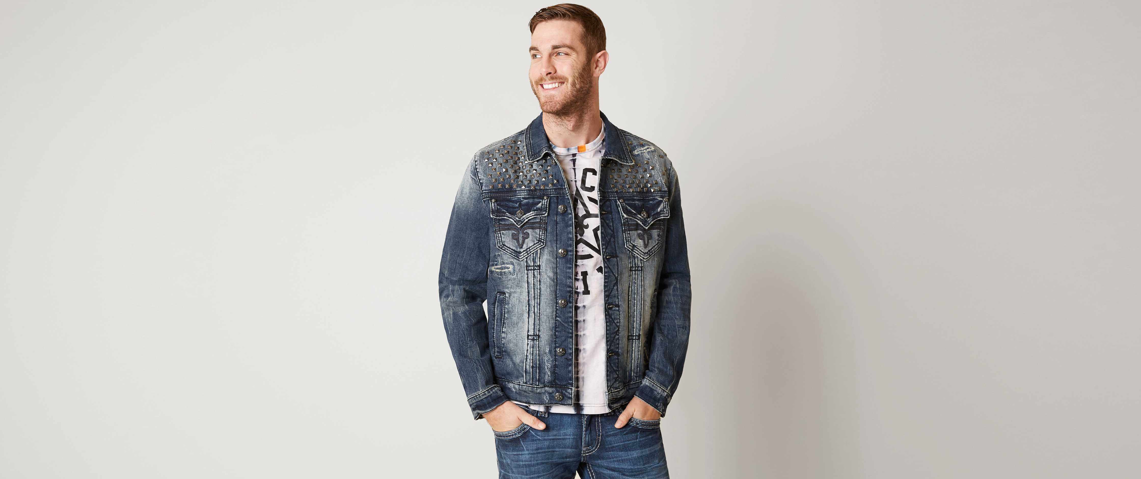 mens rock revival jacket