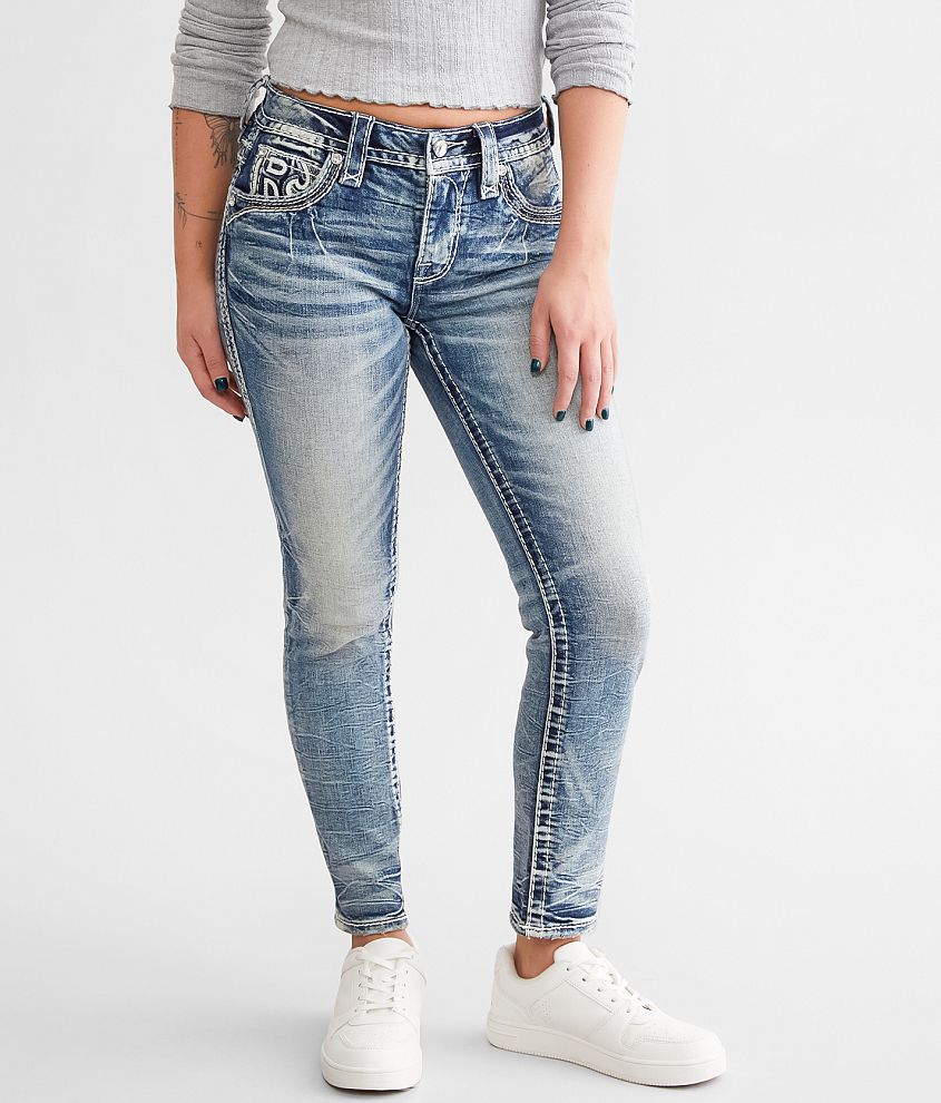 Rock Revival Semah Easy Ankle Skinny Stretch Jean front view